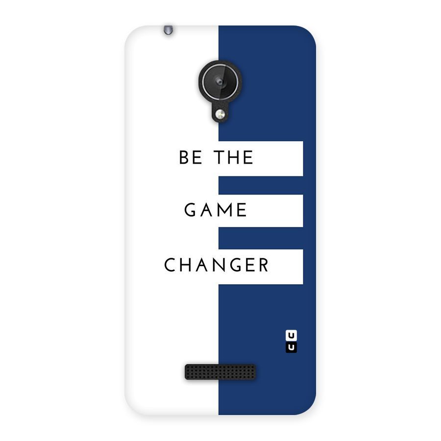The Game Changer Back Case for Micromax Canvas Spark Q380