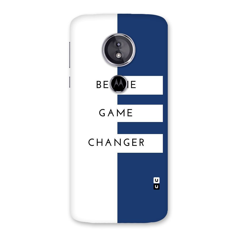 The Game Changer Back Case for Moto E5