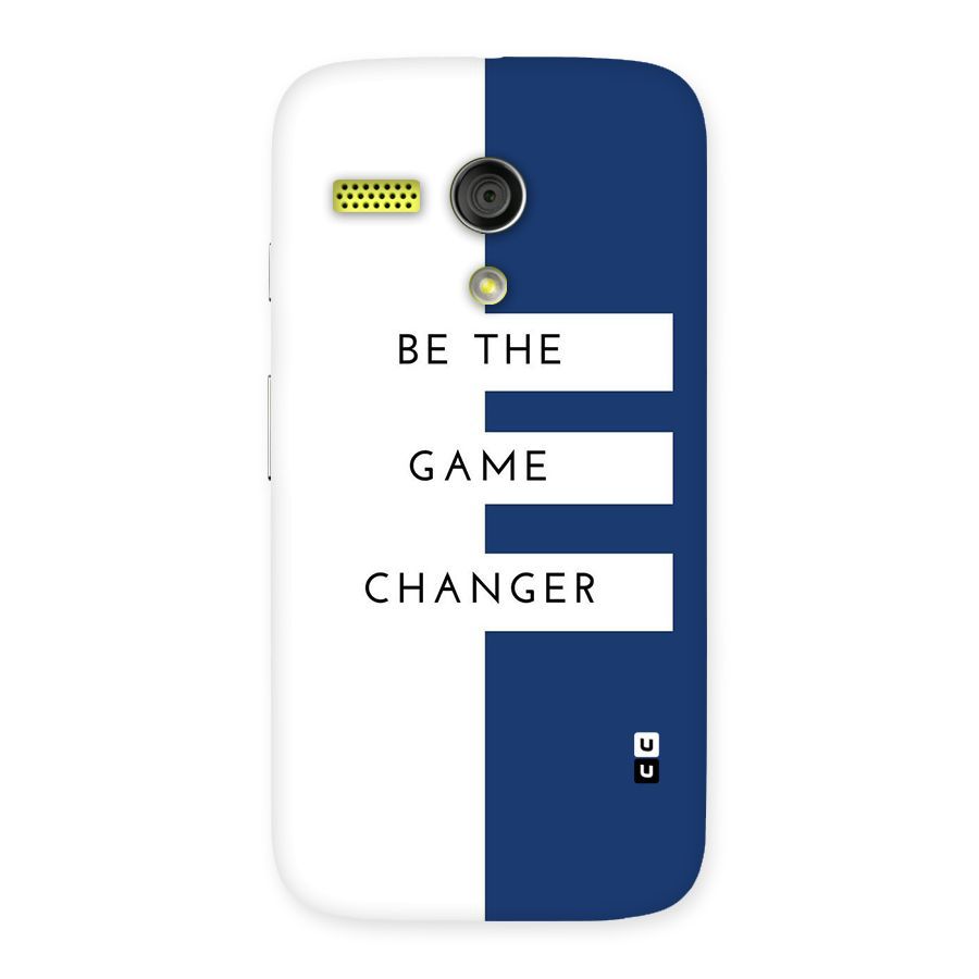 The Game Changer Back Case for Moto G