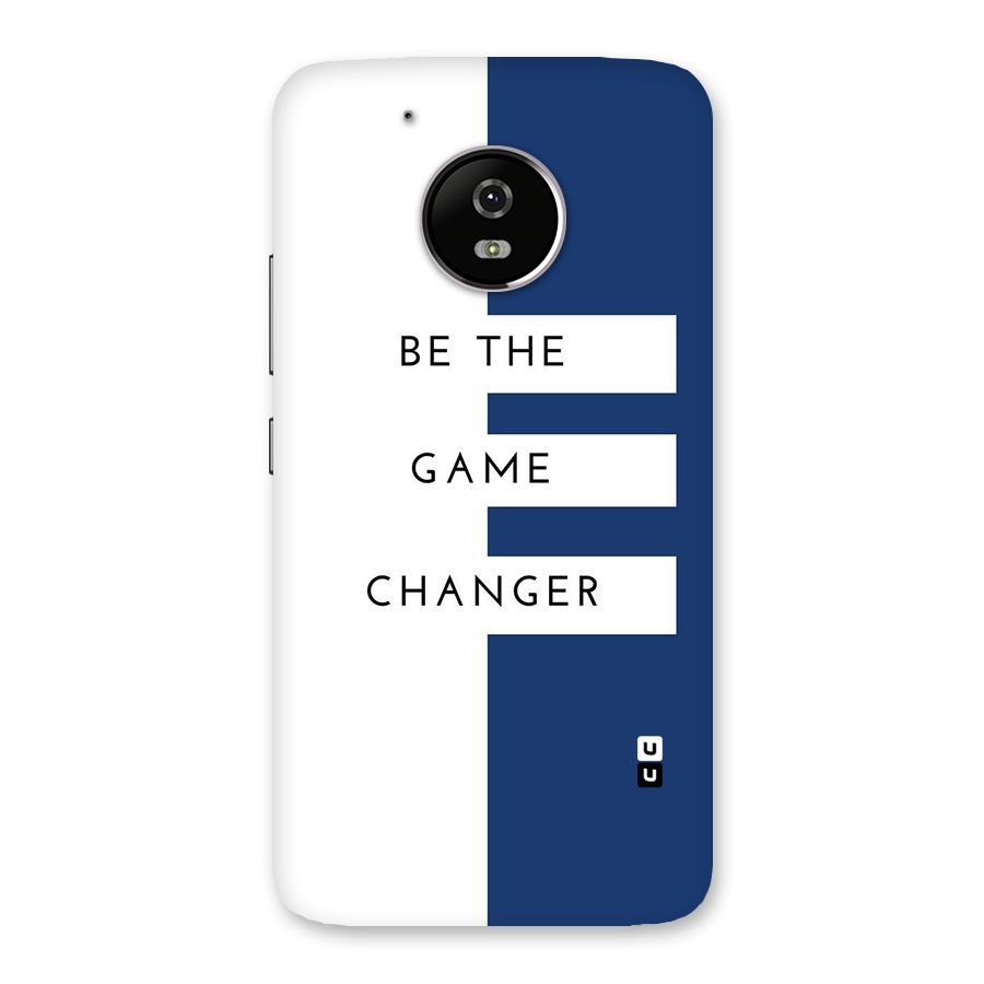 The Game Changer Back Case for Moto G5