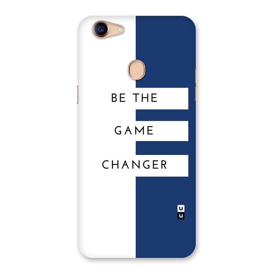 The Game Changer Back Case for Oppo F5 Youth