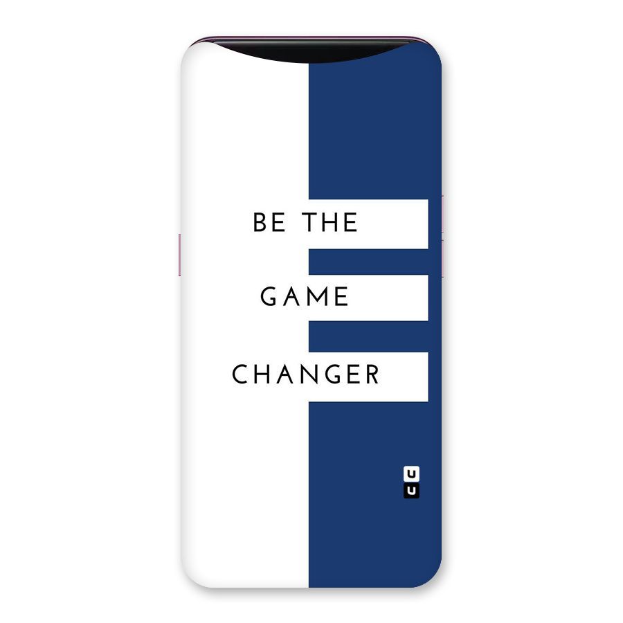 The Game Changer Back Case for Oppo Find X