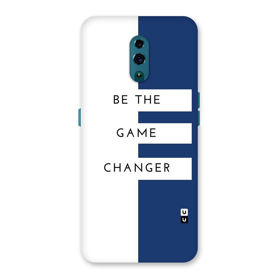 The Game Changer Back Case for Oppo Reno