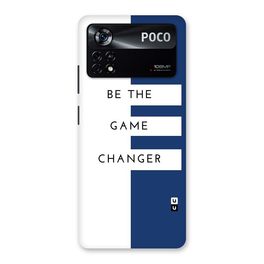 The Game Changer Back Case for Poco X4 Pro 5G