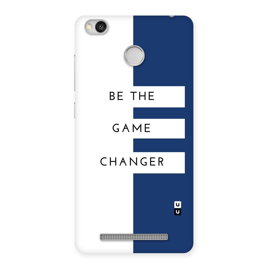 The Game Changer Back Case for Redmi 3S Prime