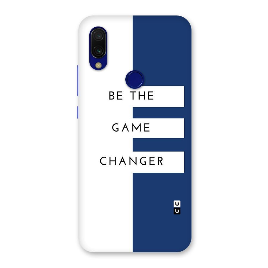 The Game Changer Back Case for Redmi 7