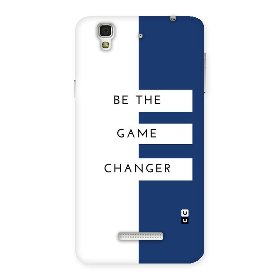 The Game Changer Back Case for Yu Yureka