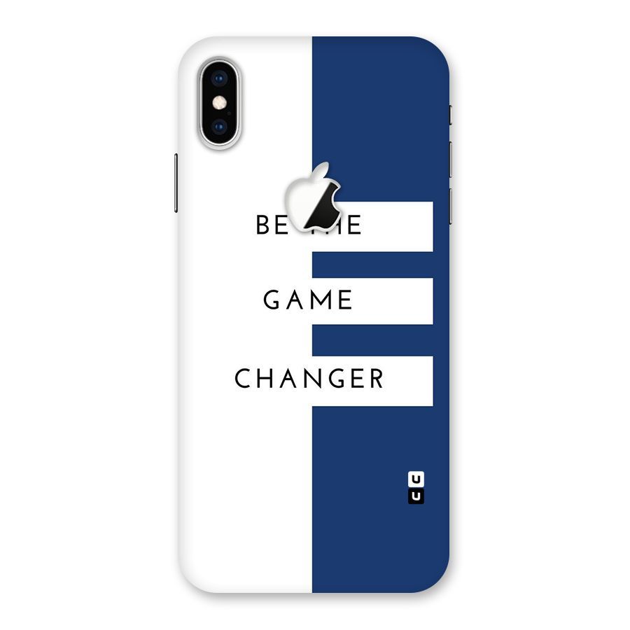 The Game Changer Back Case for iPhone XS Max Apple Cut