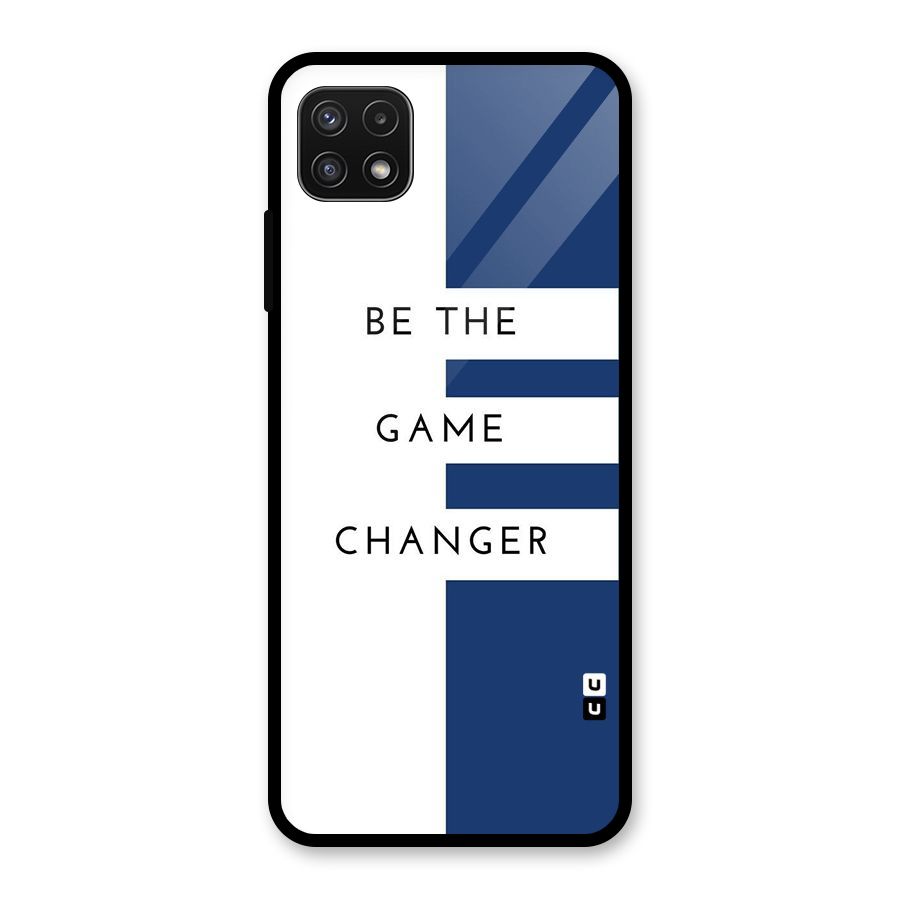 The Game Changer Glass Back Case for Galaxy A22 5G