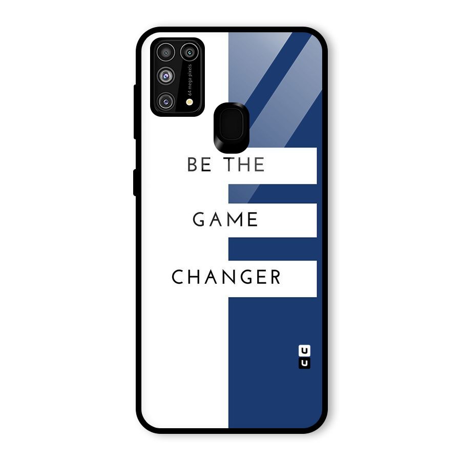 The Game Changer Glass Back Case for Galaxy F41