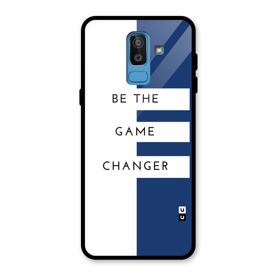 The Game Changer Glass Back Case for Galaxy J8