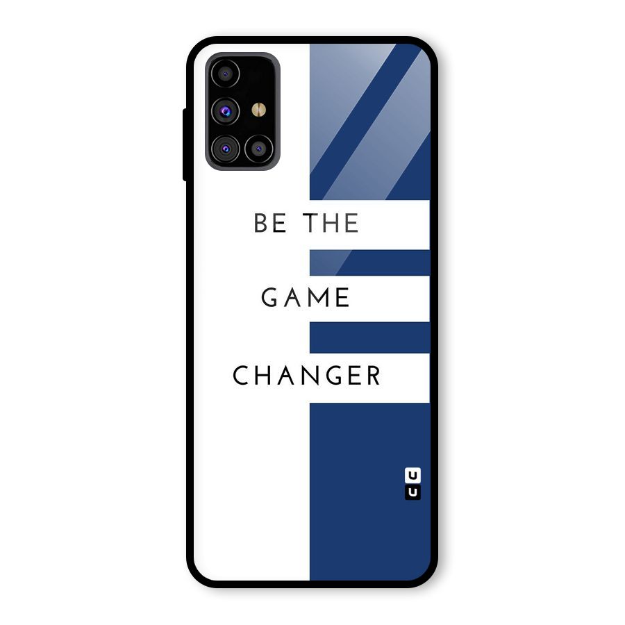 The Game Changer Glass Back Case for Galaxy M31s
