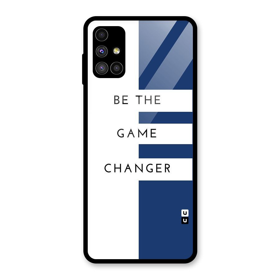 The Game Changer Glass Back Case for Galaxy M51