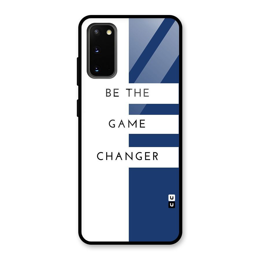 The Game Changer Glass Back Case for Galaxy S20