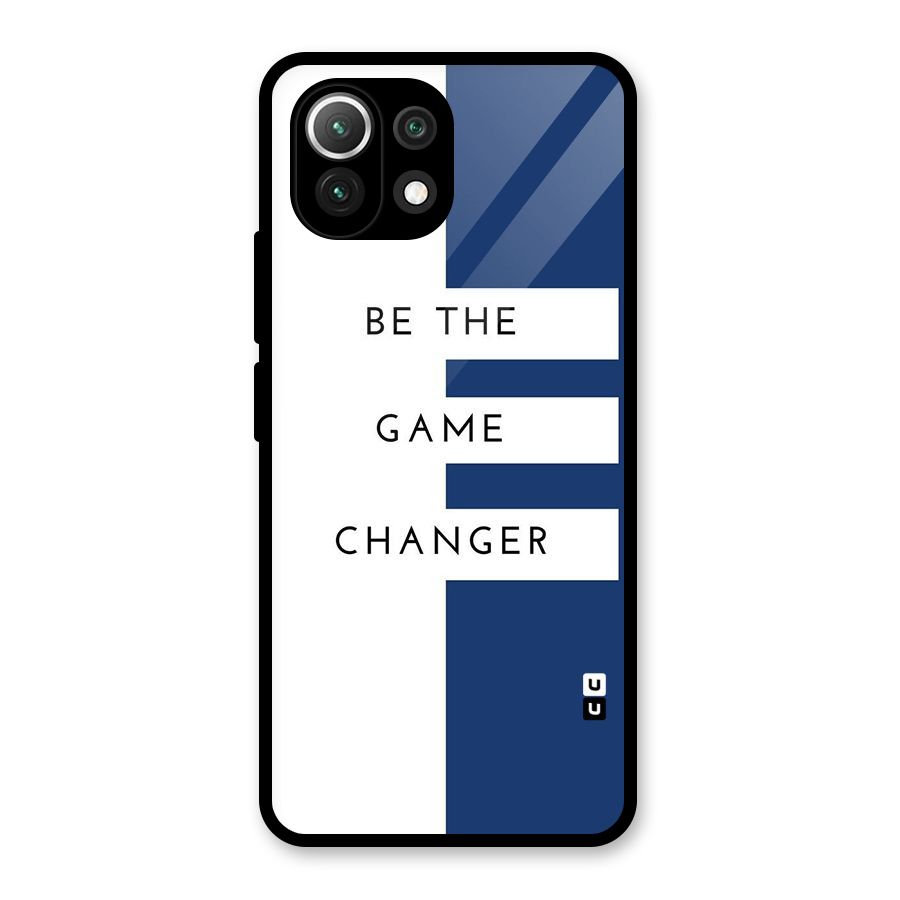 The Game Changer Glass Back Case for Mi 11 Lite
