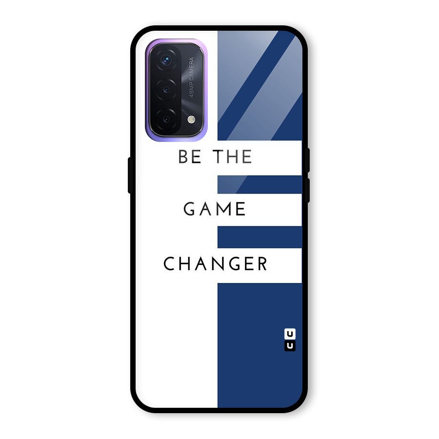 The Game Changer Glass Back Case for Oppo A74 5G