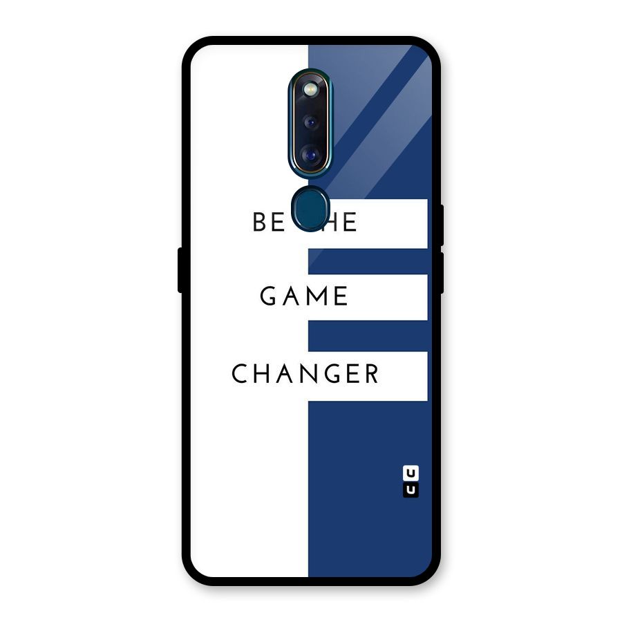 The Game Changer Glass Back Case for Oppo F11 Pro