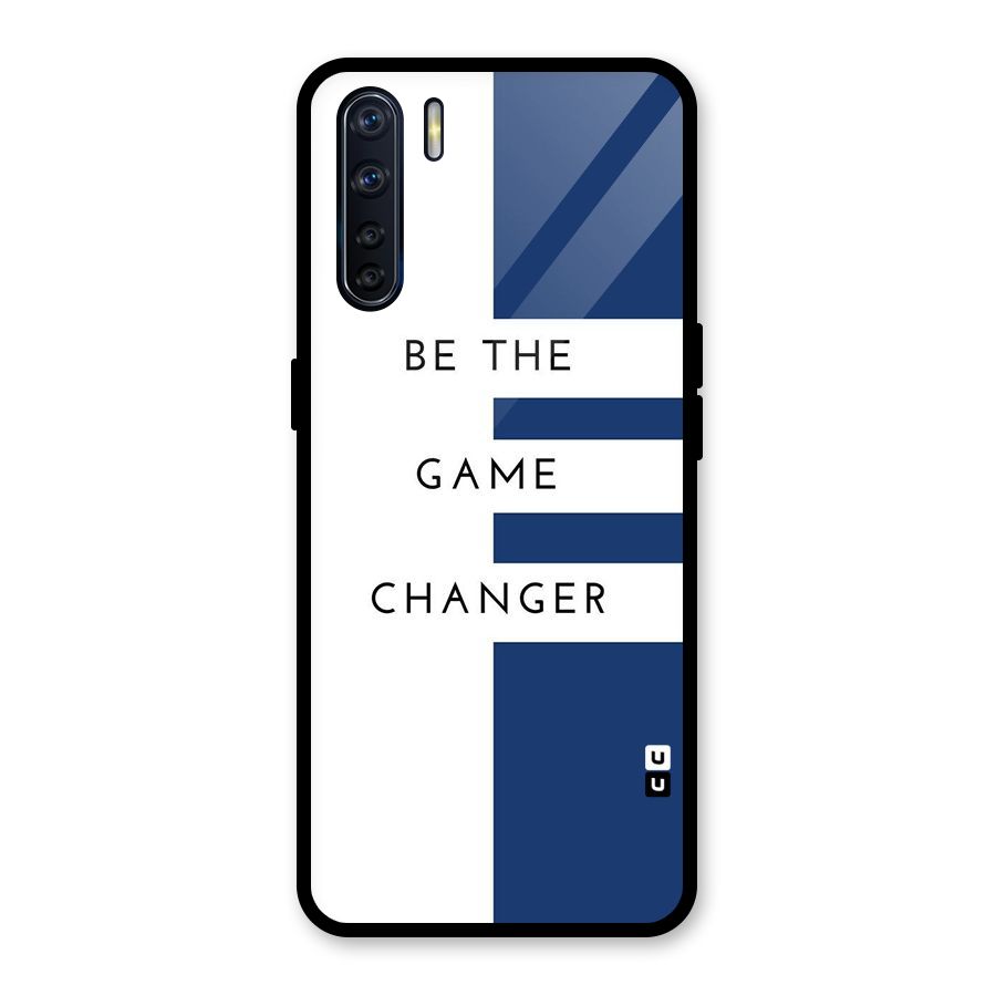 The Game Changer Glass Back Case for Oppo F15