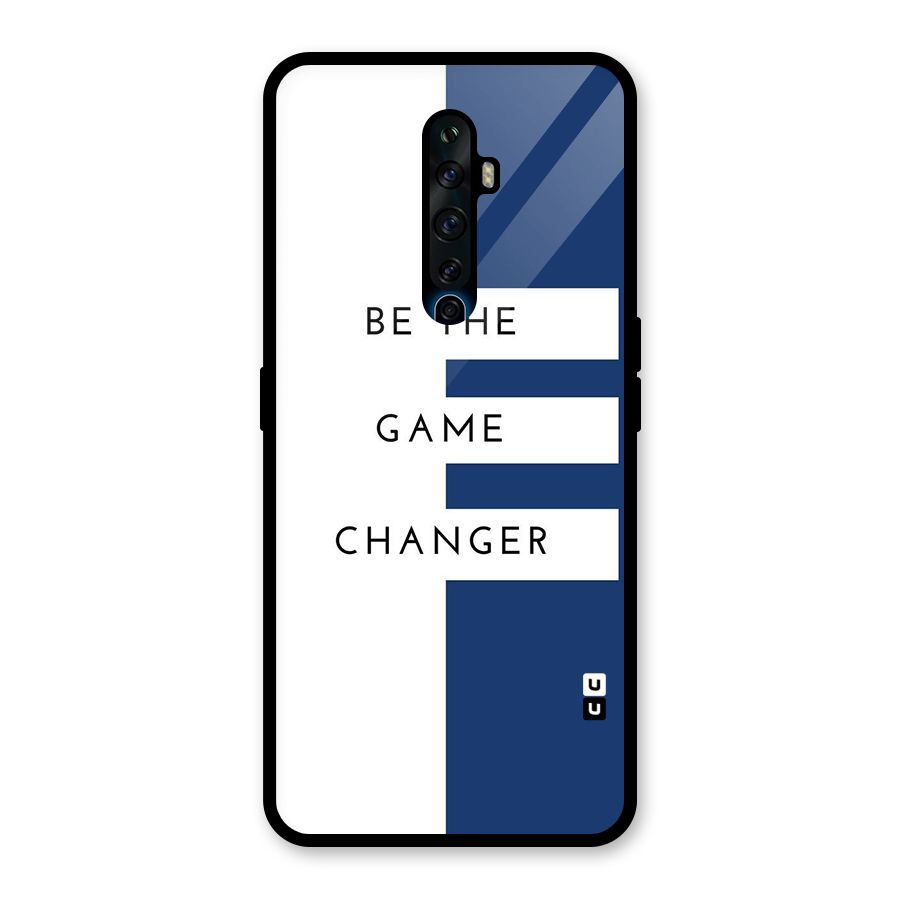 The Game Changer Glass Back Case for Oppo Reno2 F