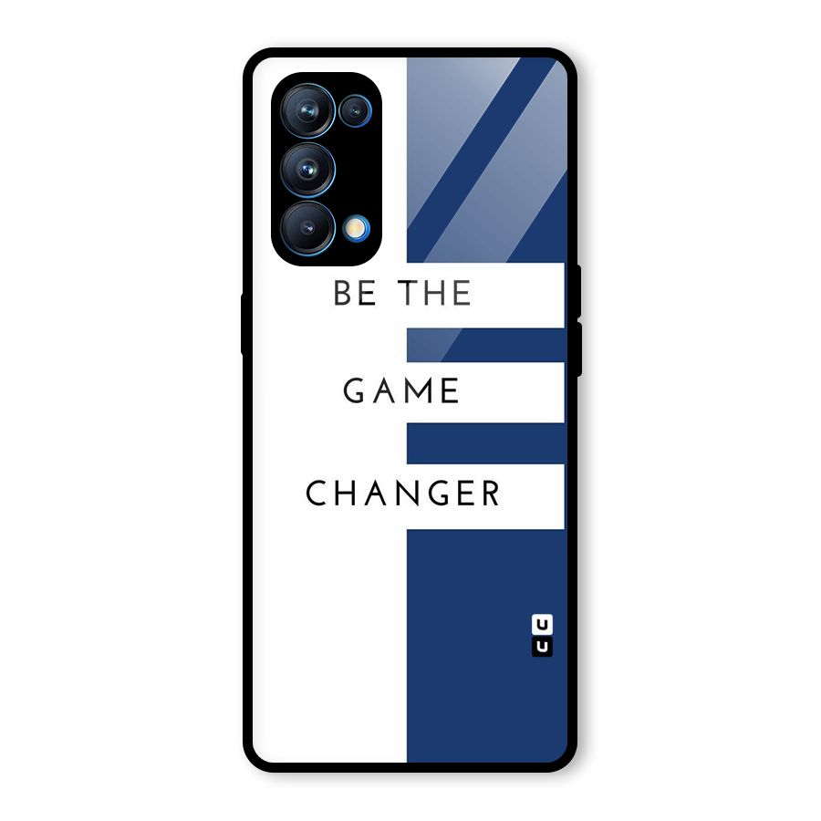 The Game Changer Glass Back Case for Oppo Reno5 Pro 5G