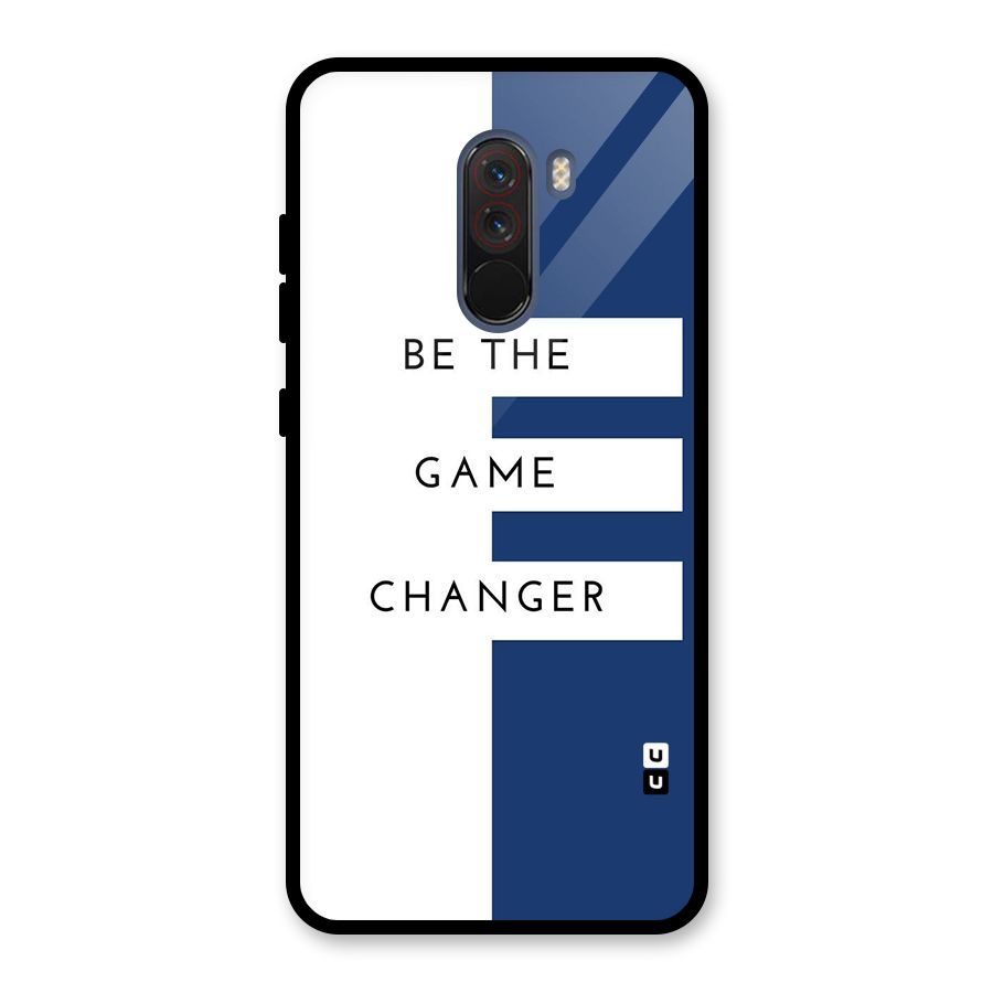 The Game Changer Glass Back Case for Poco F1