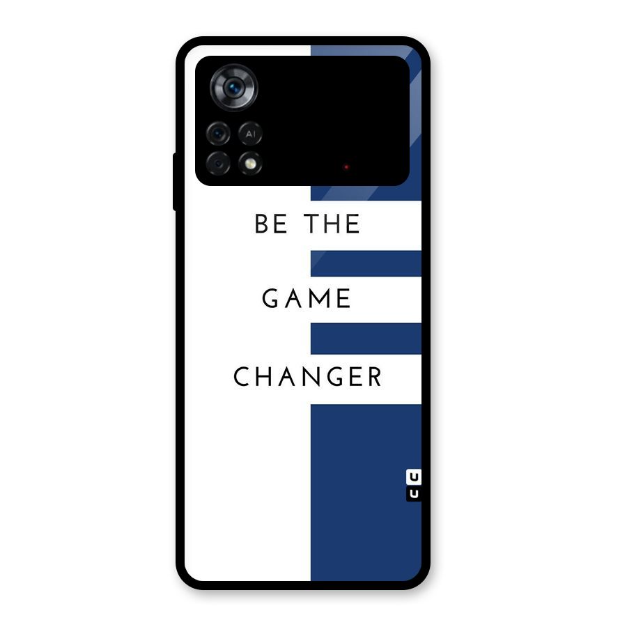 The Game Changer Glass Back Case for Poco X4 Pro 5G