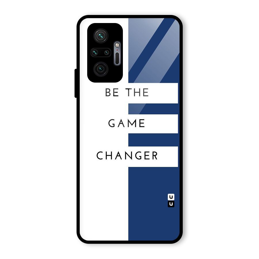 The Game Changer Glass Back Case for Redmi Note 10 Pro