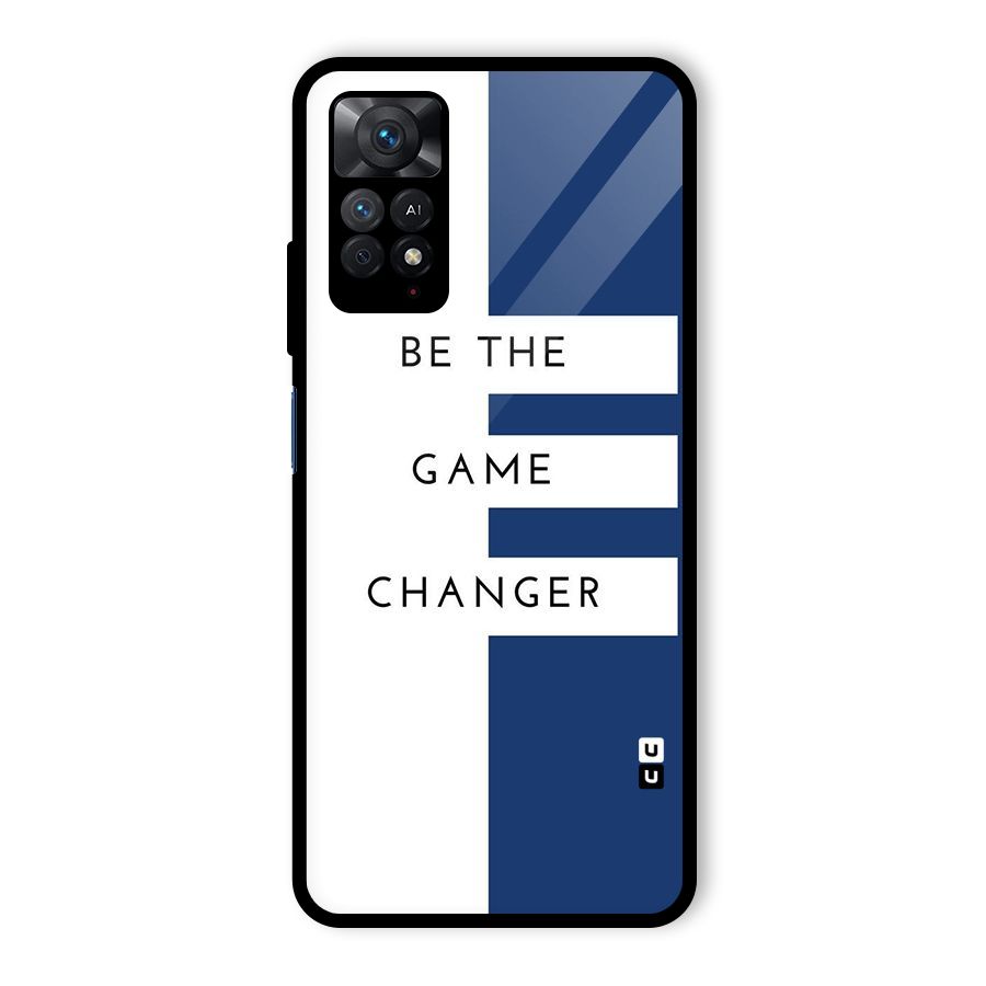 The Game Changer Glass Back Case for Redmi Note 11 Pro