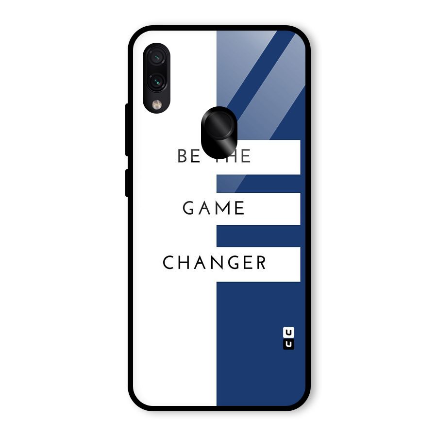 The Game Changer Glass Back Case for Redmi Note 7S