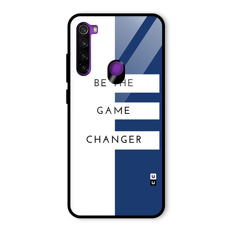 The Game Changer Glass Back Case for Redmi Note 8