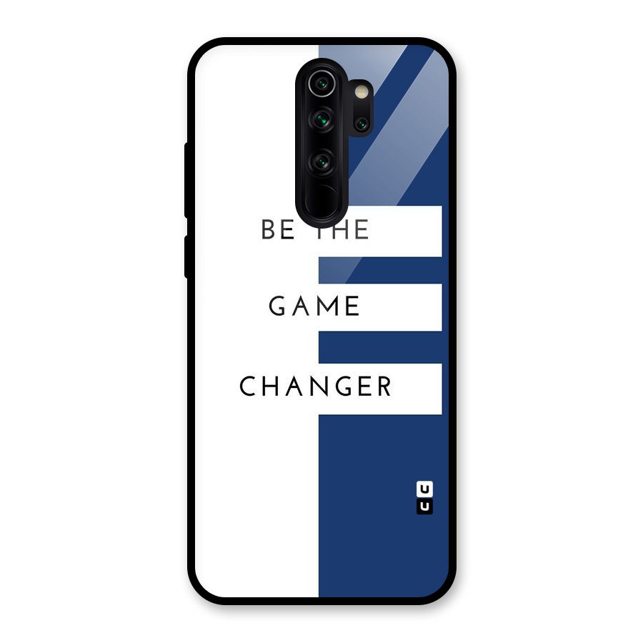 The Game Changer Glass Back Case for Redmi Note 8 Pro