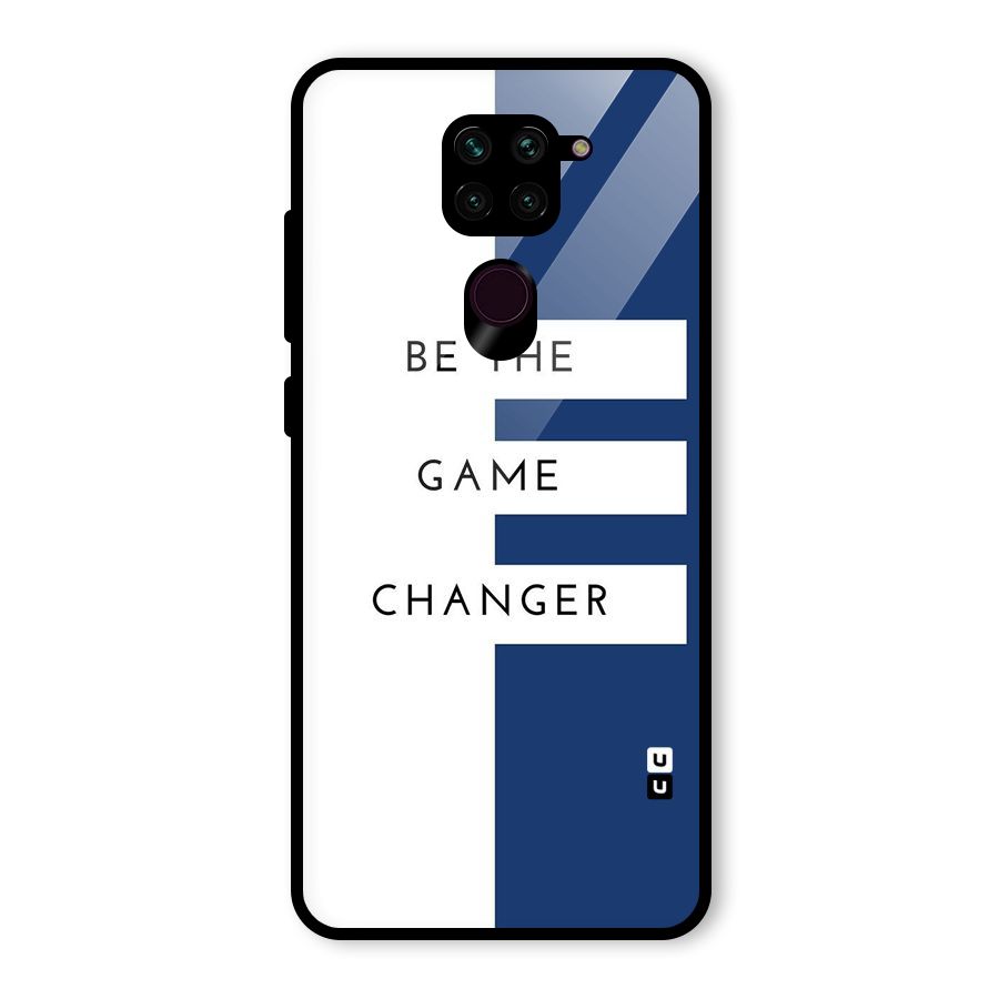 The Game Changer Glass Back Case for Redmi Note 9