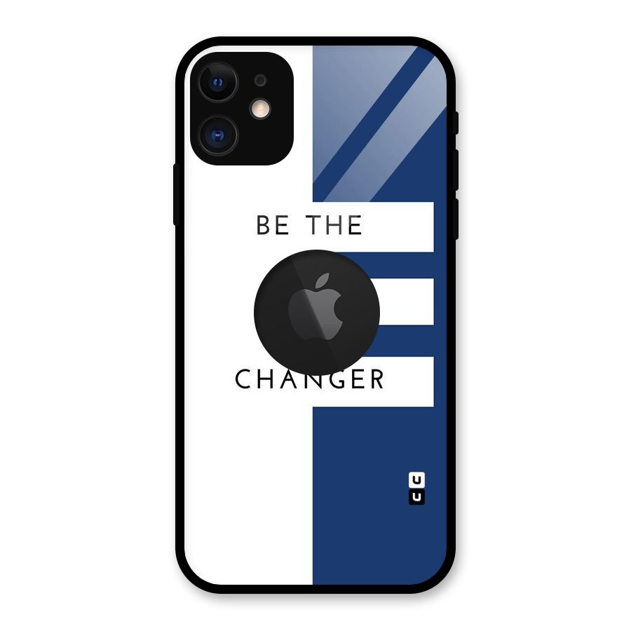 The Game Changer Glass Back Case for iPhone 11 Logo Cut