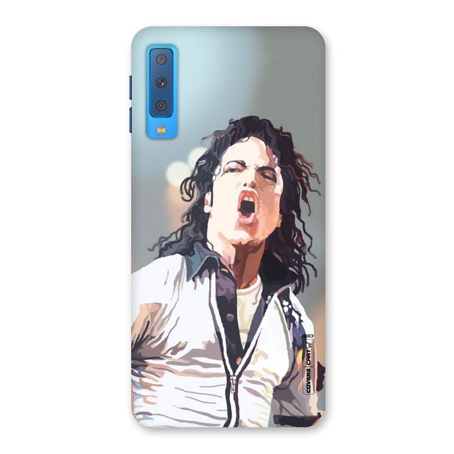 The Legend Michael Jackson Back Case for Galaxy A7 (2018)