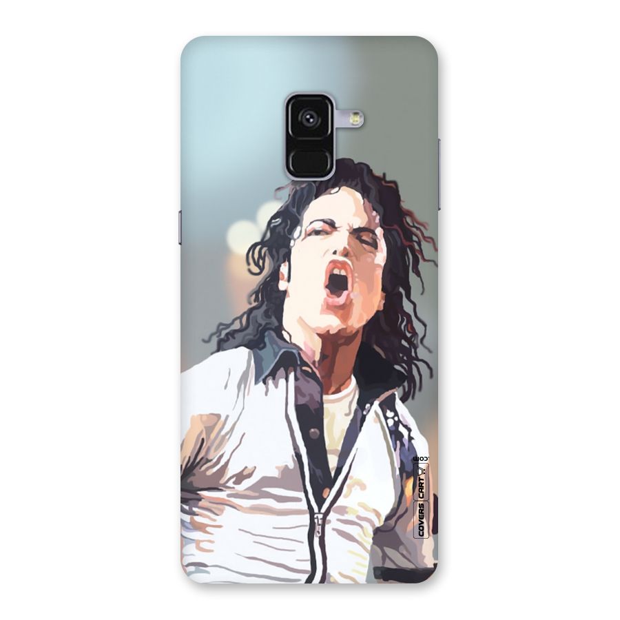 The Legend Michael Jackson Back Case for Galaxy A8 Plus