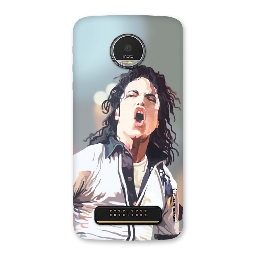 The Legend Michael Jackson Back Case for Moto Z Play