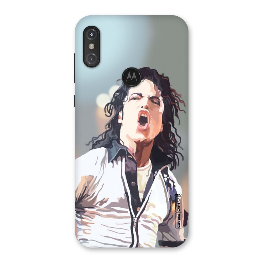 The Legend Michael Jackson Back Case for Motorola One Power