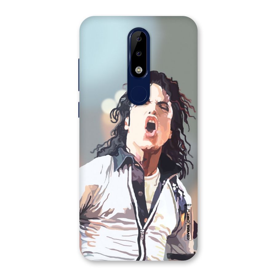 The Legend Michael Jackson Back Case for Nokia 5.1 Plus