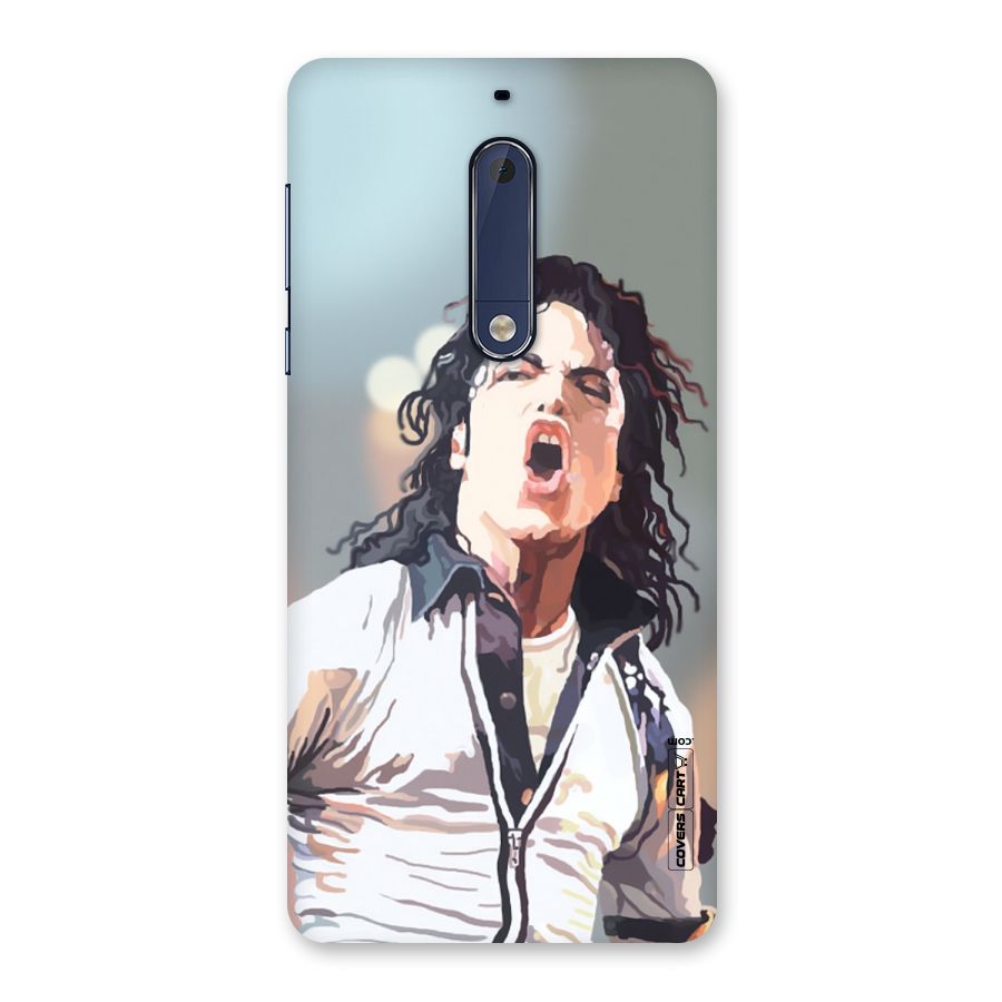 The Legend Michael Jackson Back Case for Nokia 5