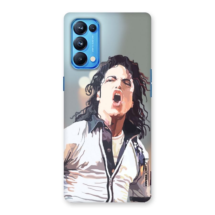 The Legend Michael Jackson Back Case for Oppo Reno5 Pro 5G