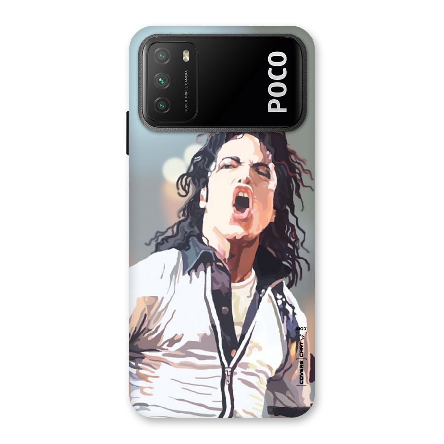 The Legend Michael Jackson Back Case for Poco M3