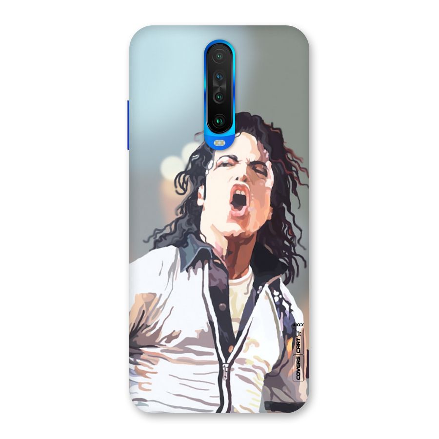 The Legend Michael Jackson Back Case for Poco X2
