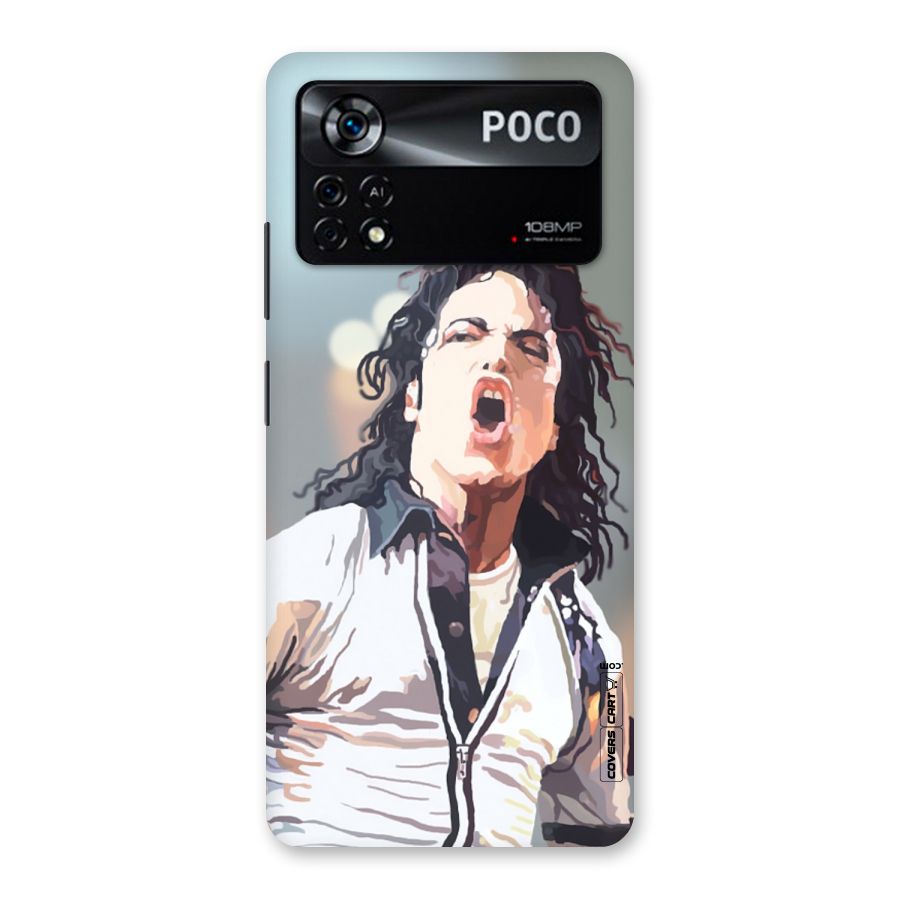 The Legend Michael Jackson Back Case for Poco X4 Pro 5G
