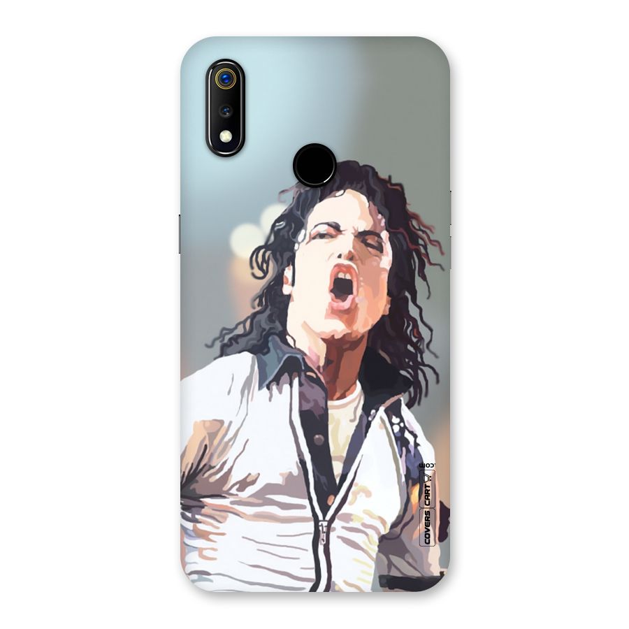 The Legend Michael Jackson Back Case for Realme 3