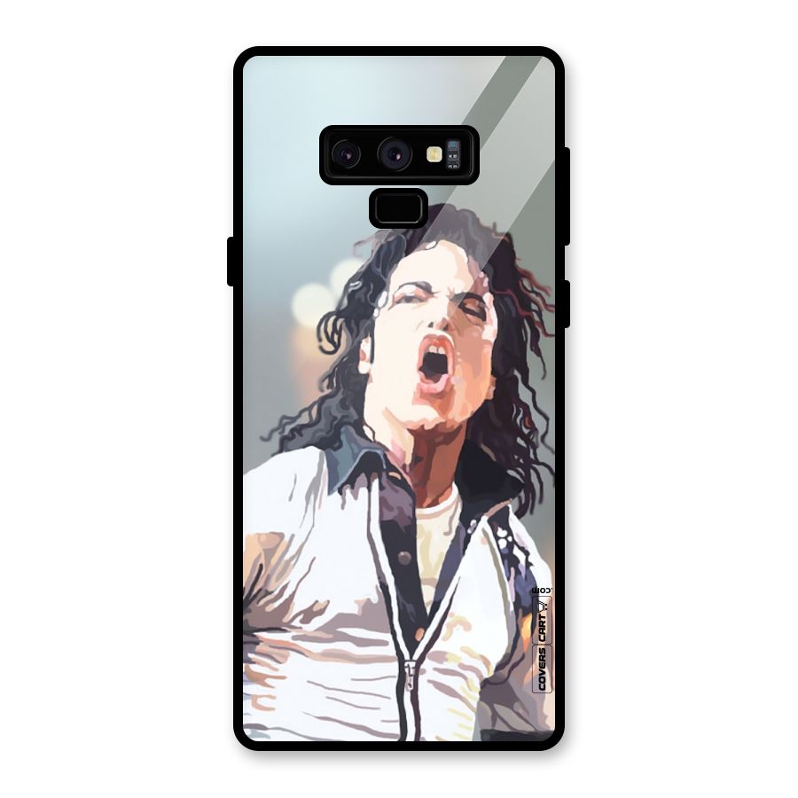 The Legend Michael Jackson Glass Back Case for Galaxy Note 9