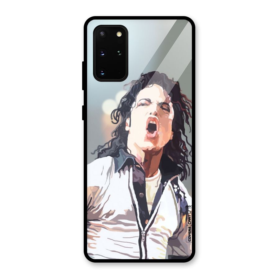 The Legend Michael Jackson Glass Back Case for Galaxy S20 Plus