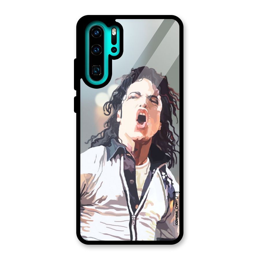 The Legend Michael Jackson Glass Back Case for Huawei P30 Pro