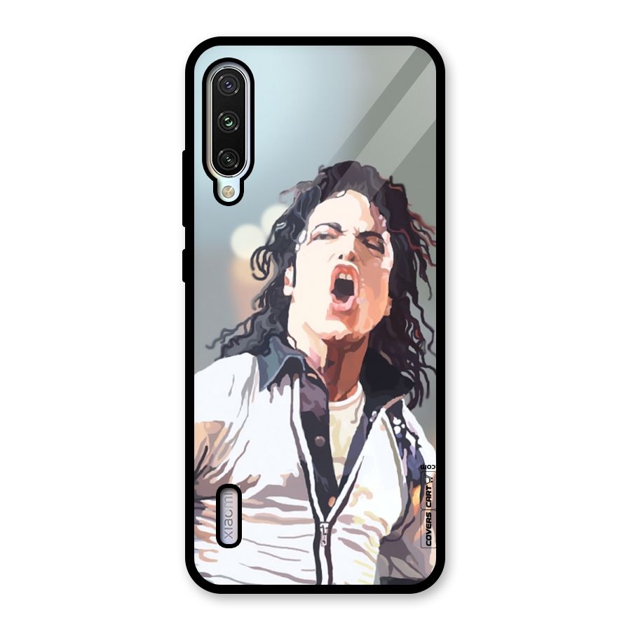 The Legend Michael Jackson Glass Back Case for Mi A3
