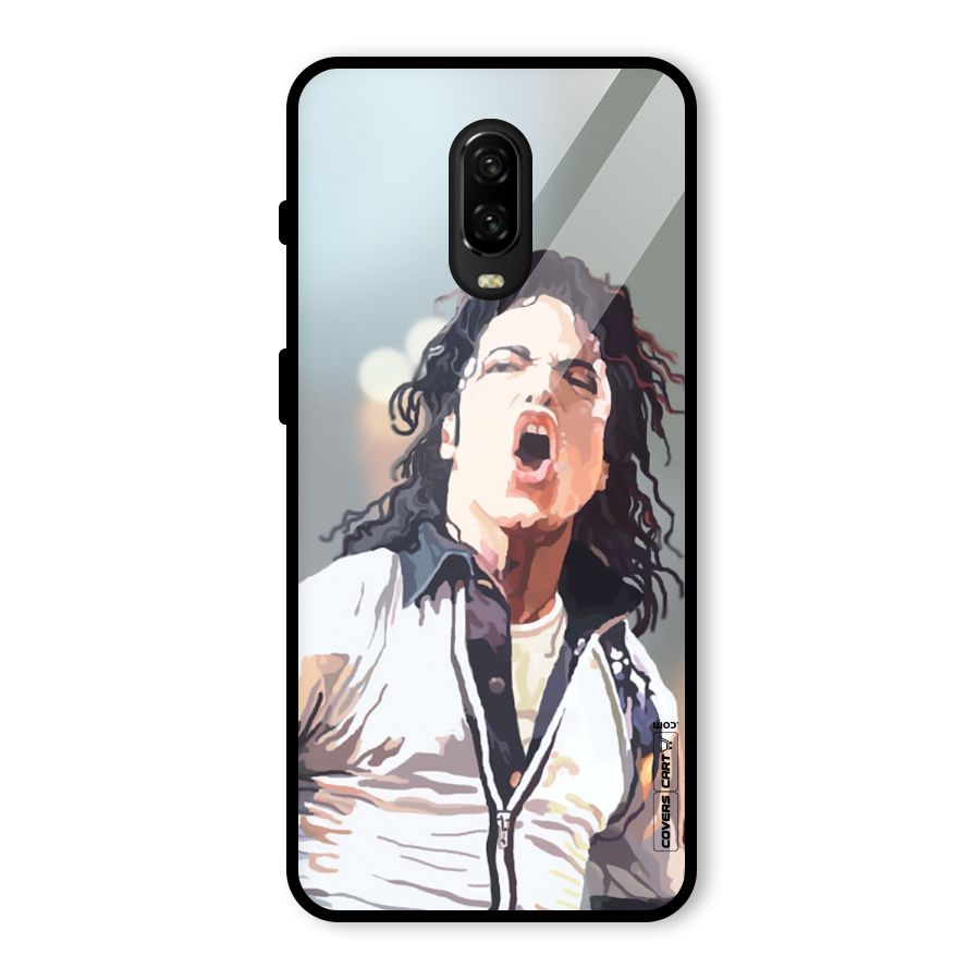 The Legend Michael Jackson Glass Back Case for OnePlus 6T