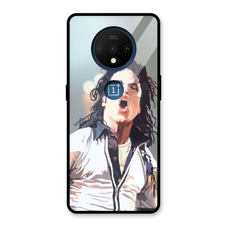 The Legend Michael Jackson Glass Back Case for OnePlus 7T